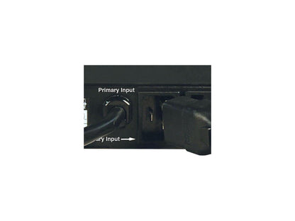 Tripp Lite 1.9 kWatts Single-Phase ATS / Switched PDU with LX Platform Interface, 120V Outlets (16 x 5-15/20R), 2 x L5-20P / 5-20P 12.0 Feet 120V Inputs, 1U Rack-Mount, TAA (PDUMH20ATNET)