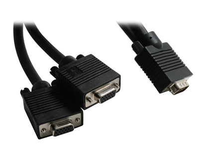 Tripp Lite P516-001 1 ft. VGA / XVGA Splitter Cable HD15M to 2 x HD15F