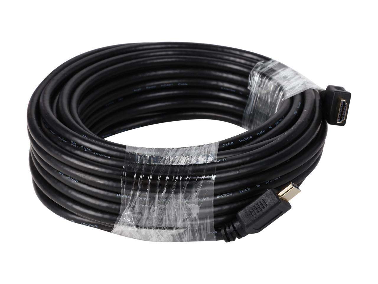 Tripp Lite Standard Speed HDMI Cable, 1080P, Digital Video with Audio (M/M), Black, 50-ft. (P568-050)