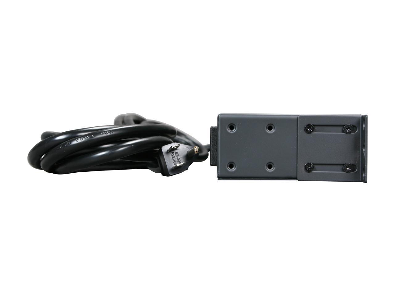 Tripp Lite Metered PDU, 15A, 13 Outlets (5-15R), 120 V, 5-15P, 100-127 V Input, 15 ft. Cord, 1U Rack-Mount Power (PDUMH15)