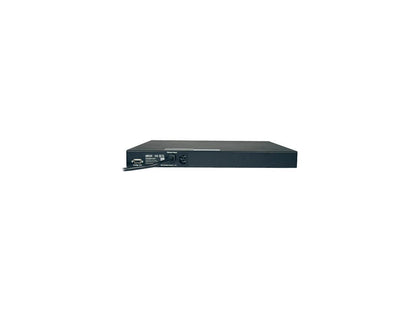 Tripp Lite Metered PDU with ATS, 15A, 8 Outlets (5-15R), 120V, 2 5-15P, 100 - 127 V Input, 2 12 ft. Cords, 1U Rack-Mount Power, TAA (PDUMH15AT)
