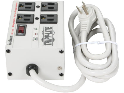 Tripp Lite IBAR4-6D 4 Outlets 3330 Joules 6' Cord Isobar Premium Surge Suppressor