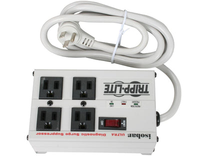 Tripp Lite IBAR4-6D 4 Outlets 3330 Joules 6' Cord Isobar Premium Surge Suppressor