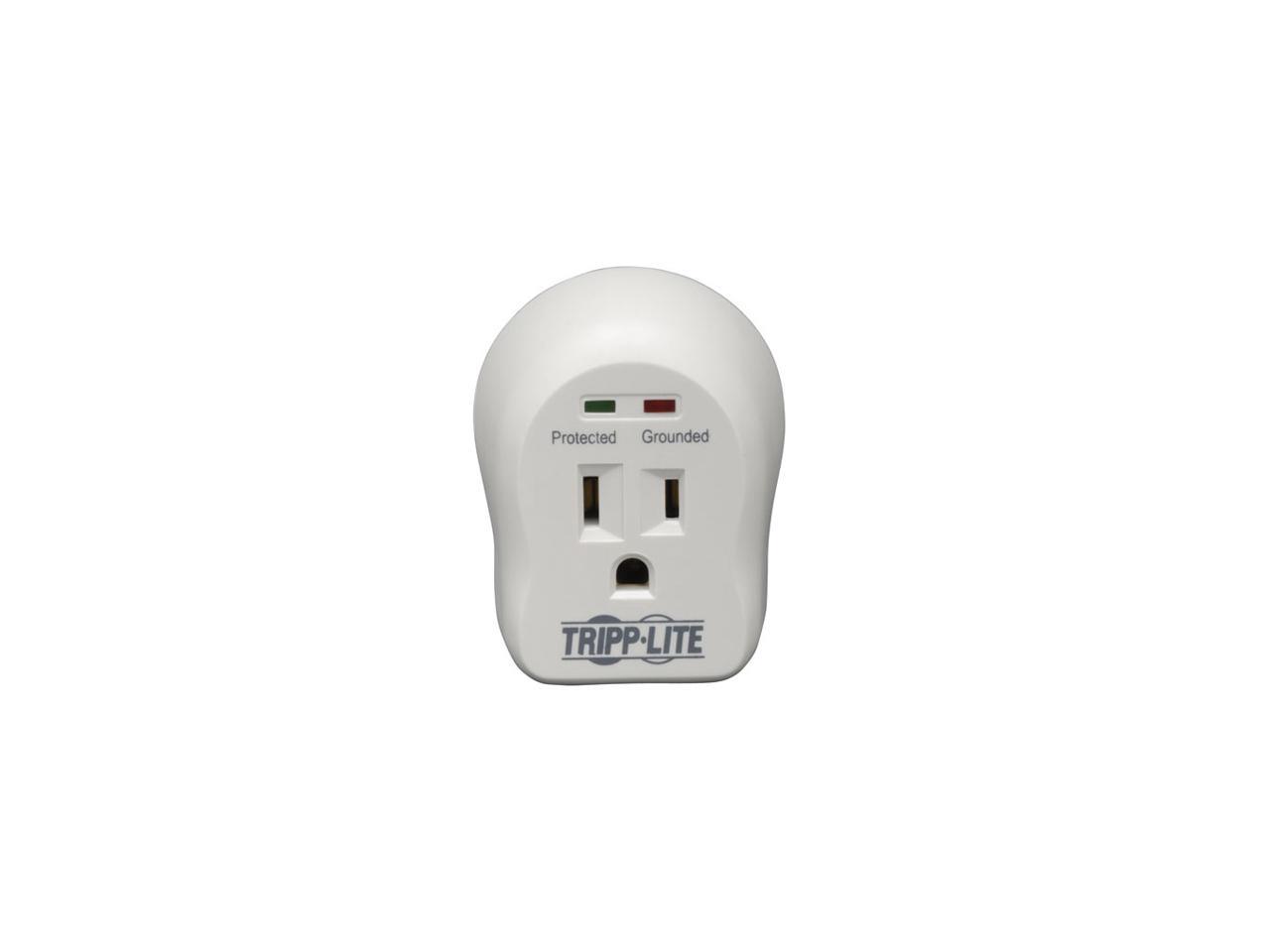 TRIPP LITE SPIKECUBE Wall Mount 1 Outlets 600 Joules Surge Suppressor