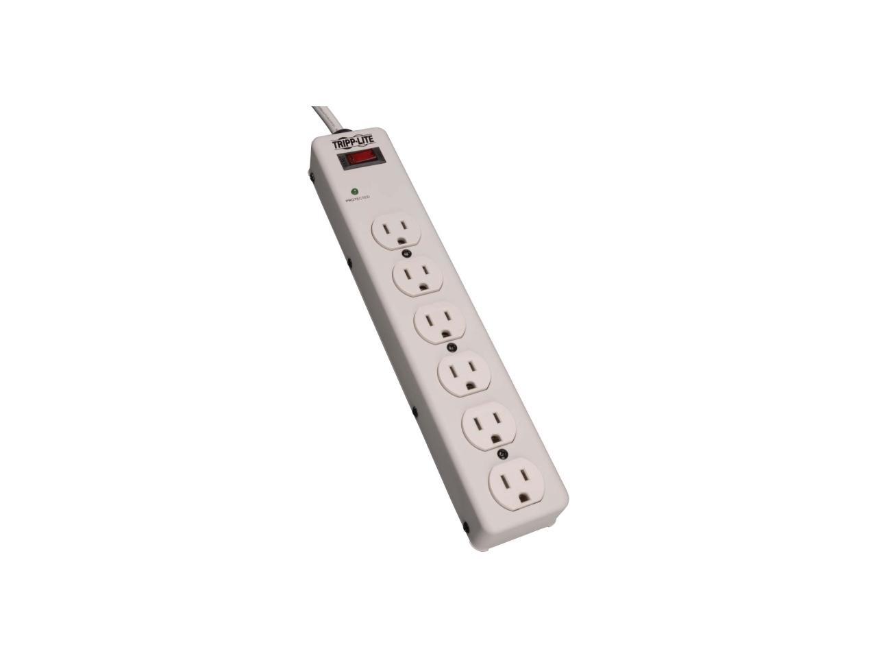 TRIPP LITE TLM606 6 Feet 6 Outlets 900 joules Surge Suppressors