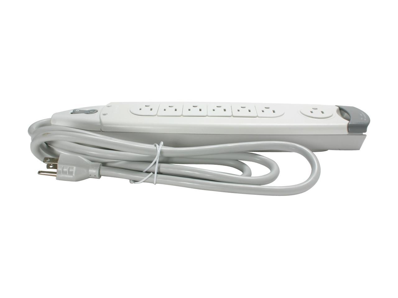 BELKIN F9H710-06 6.0 Feet 7 Outlets 1045 Joules SurgeMaster Home Series