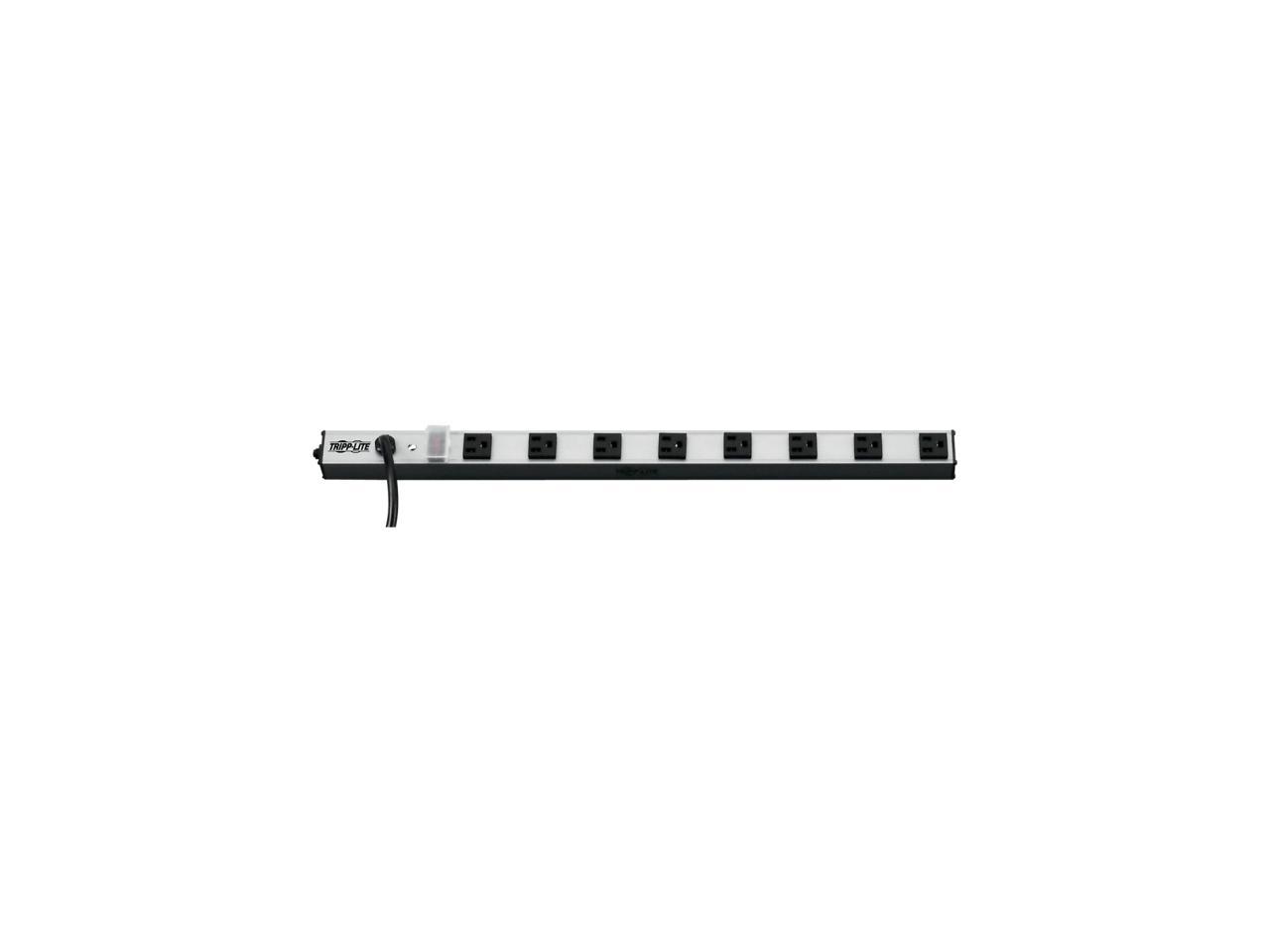 TRIPP LITE PS2408 8 Outlets Power Strip 120V Input Voltage 1800W Maximum Power 15 Feet Cord Length
