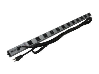 TRIPP LITE PS3612 12 Outlets Power Strip 120V Input Voltage 1800W Maximum Power 15 Feet Cord Length
