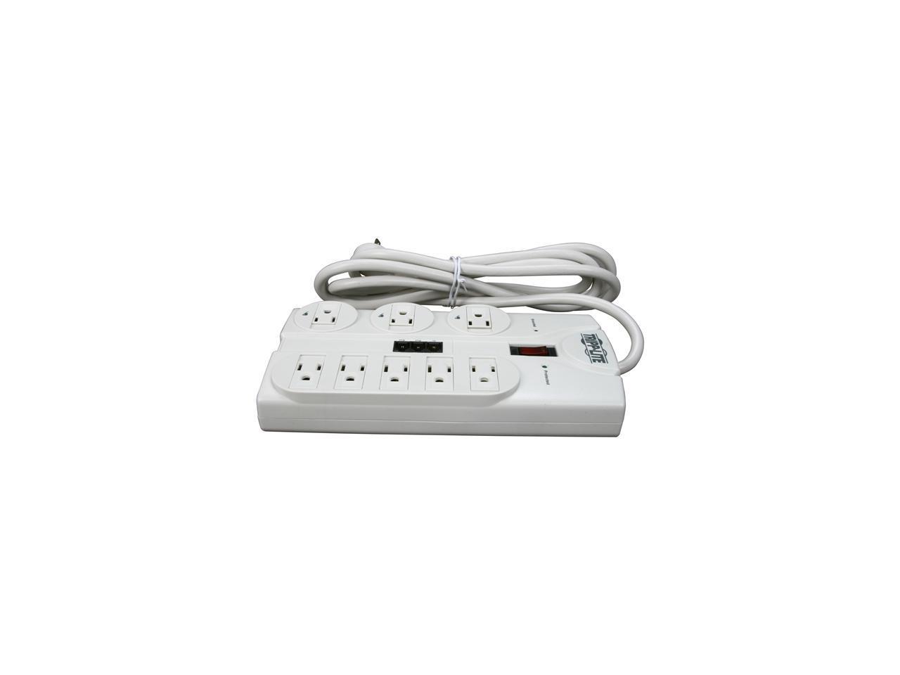 Tripp Lite TLP808TEL 8 Outlets 2160 Joules 8' Cord Protect It! Surge Suppressor