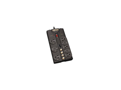 Tripp Lite TLP810SAT 10ft. Cord 8 Outlets 3240 Joules Protect It! Surge Suppressor