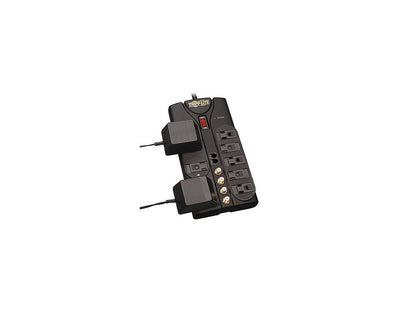 Tripp Lite TLP810SAT 10ft. Cord 8 Outlets 3240 Joules Protect It! Surge Suppressor