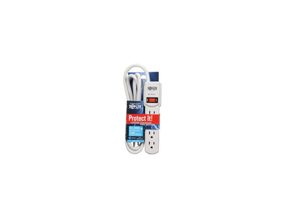 TRIPP LITE TLP404 4 Feet 4 Outlets 450 joules Surge Suppressor