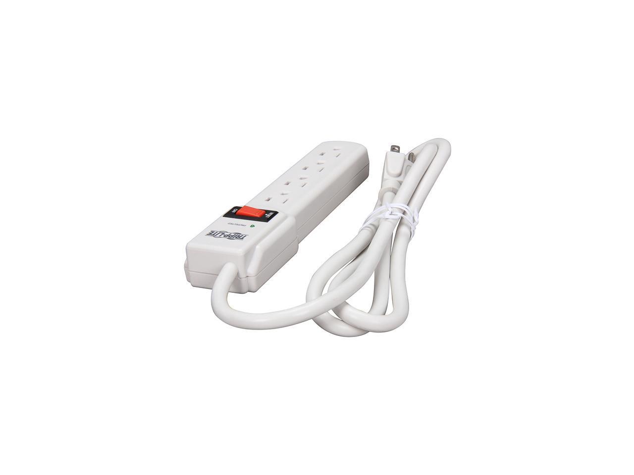 TRIPP LITE TLP404 4 Feet 4 Outlets 450 joules Surge Suppressor