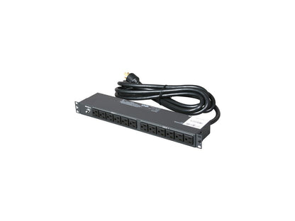 Tripp Lite Basic PDU, 30A, 24 Outlets (5-15R), 120 V, L5-30P Input, 15 ft. Cord, 1U Rack-Mount Power (PDU2430)