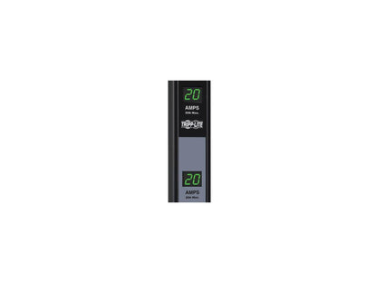 Tripp Lite Metered PDU, 20A Dual Circuit, 32 Outlets (5-15/20R), 120 V, L5-20P/5-20P, 10 ft. Cord, 0U Vertical Rack-Mount Power (PDUMV40)