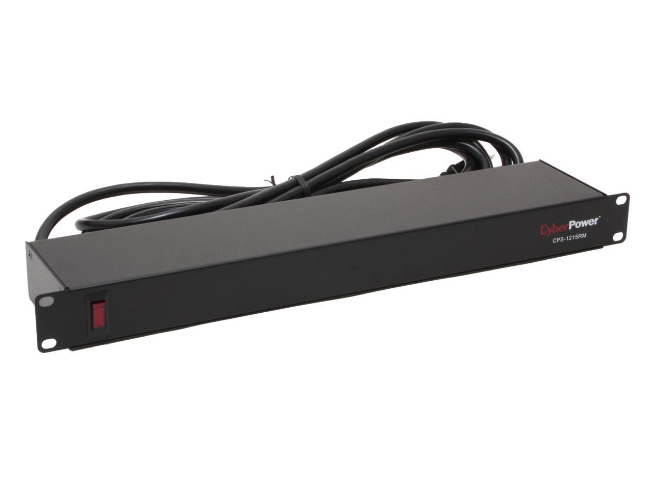 CyberPower CPS1215RM Basic 1U 15 Feet Power Distribution Unit