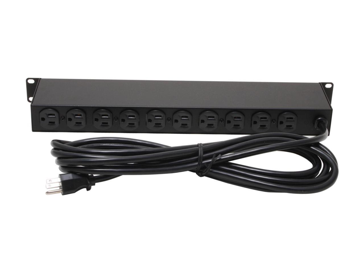 CyberPower CPS1215RM Basic 1U 15 Feet Power Distribution Unit