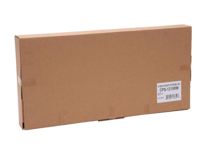 CyberPower CPS1215RM Basic 1U 15 Feet Power Distribution Unit