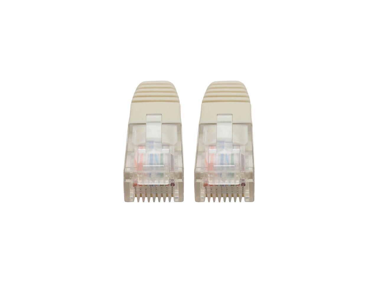 Tripp Lite Cat5e 350MHz Molded Patch Cable (RJ45 M/M) - White, 25-ft. (N002-025-WH)