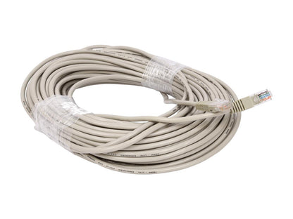 TRIPP LITE N002-100-GY 100 ft. Cat 5E Gray 350MHz Molded Patch Cable
