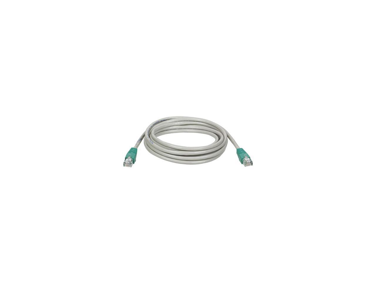 TRIPP LITE N010-007-GY 7 ft. Cat 5E Gray Shielded Cat5e 350MHz Cross-over Molded Cable