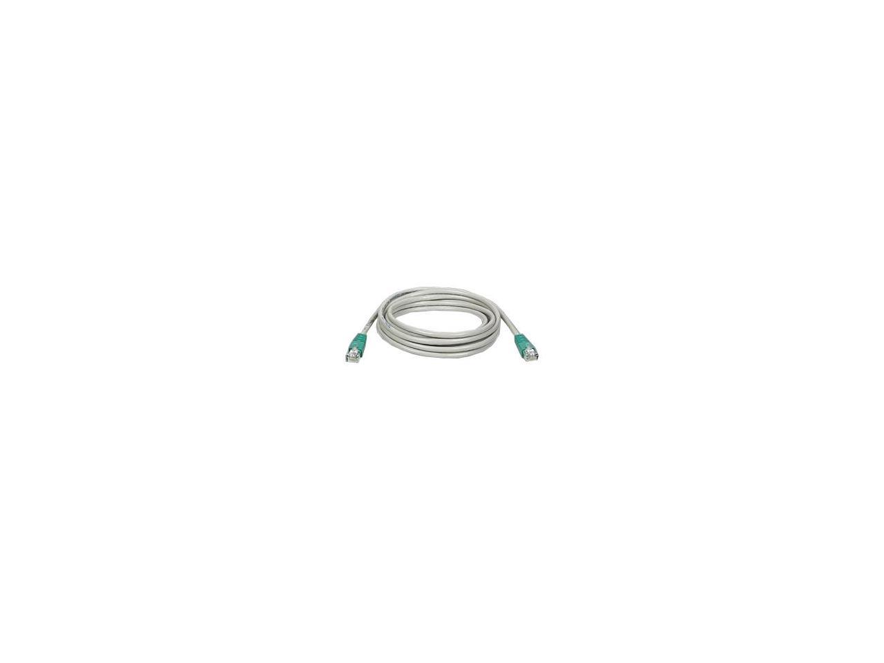 TRIPP LITE N010-007-GY 7 ft. Cat 5E Gray Shielded Cat5e 350MHz Cross-over Molded Cable
