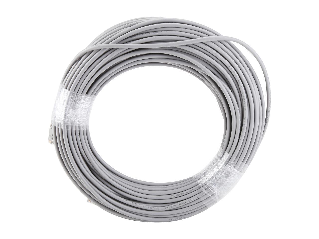 TRIPP LITE N007-150-GY 150 ft. Cat 5E Gray Cat5e 350MHz Molded Outdoor Rated Patch Cables