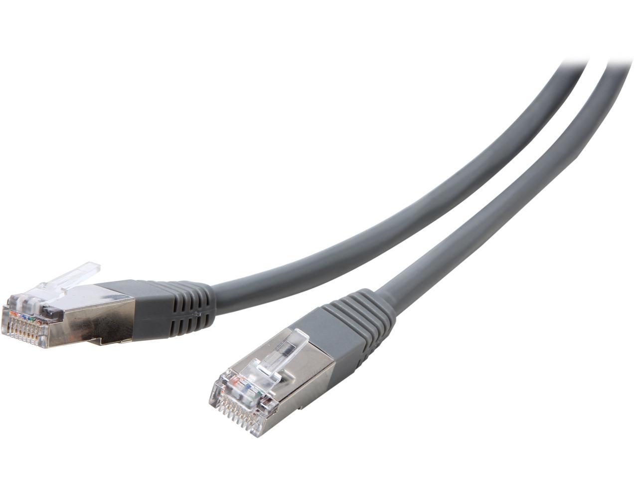 TRIPP LITE N125-050-GY 50 ft. Cat 6 Gray Cat6 Gigabit Molded Shielded Patch Cable