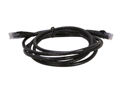 TRIPP LITE N201-007-BK 7 ft. Cat 6 Black Cat6 Gigabit Snagless Patch Cable