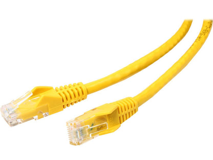 TRIPP LITE N201-010-YW 10 ft. Cat 6 Yellow Cat6 Gigabit Snagless Patch Cable