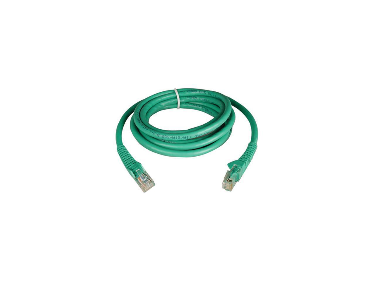 TRIPP LITE N201-014-GN 14 ft. Cat 6 Green Cat6 Gigabit Snagless Patch Cable
