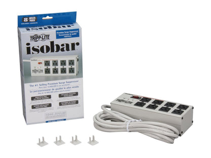 Tripp Lite ISOBAR8ULTRA 8 Outlets 3840 Joules 12' Cord Isobar Premium Surge Suppressor
