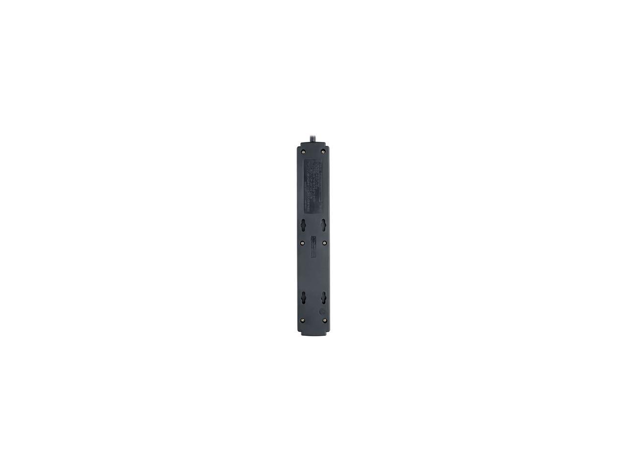 Tripp Lite TLP606B 6 Outlets 790 joules 6' Cord Black Protect It! Surge Suppressor