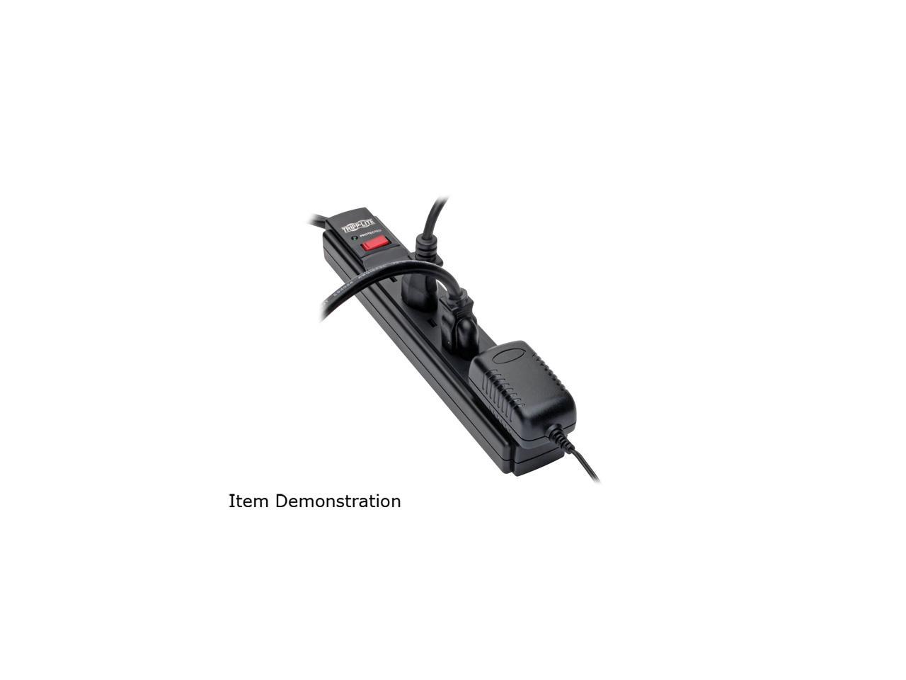 Tripp Lite TLP606B 6 Outlets 790 joules 6' Cord Black Protect It! Surge Suppressor
