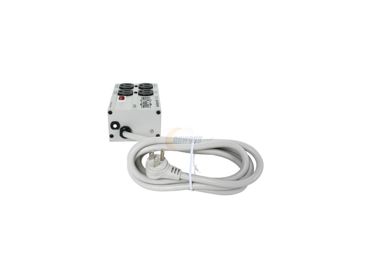 TRIPP LITE ISOBAR4/220 6 Feet 4 Outlets 330 Joules Isobar Surge Suppressor