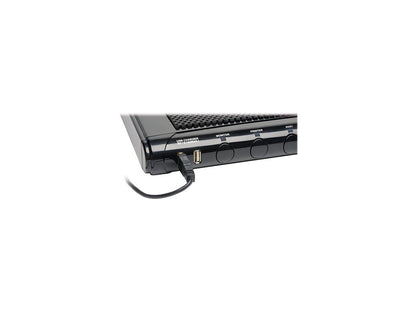 Tripp Lite MT-6PLUS Isobar 6-Outlet Under-Monitor Surge Protector, 8-ft. Cord, 3150 Joules, 2-USB Charging Ports