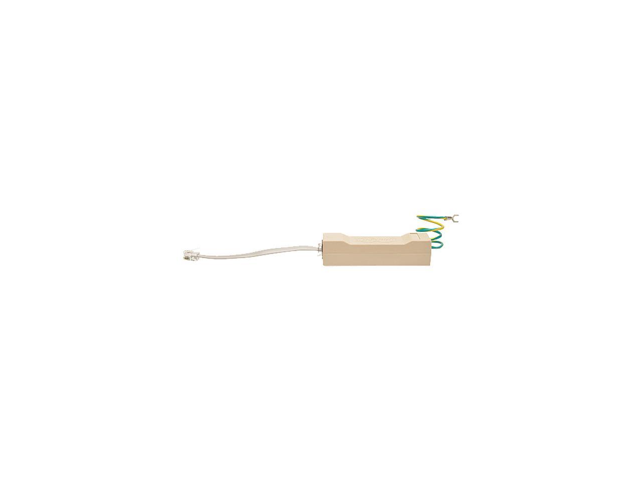 Tripp Lite DTEL2 2-Line RJ11/RJ45 Network Surge Suppressor for Network/Phone Lines