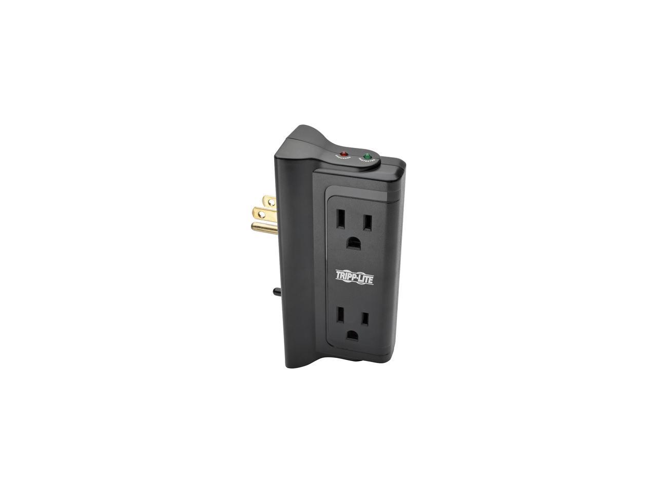 TRIPP LITE TLP4BK Direct plug-in 4 Outlets 720 Joules Protect It! Surge Suppressor