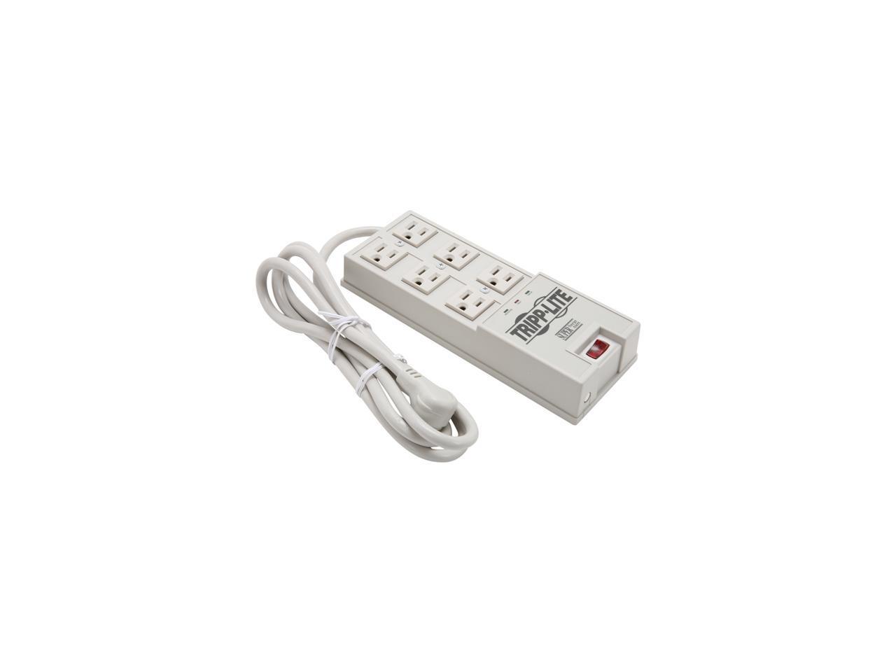 Tripp Lite TR-6 6 ft Cord 6 Outlets 2420 Joules Surge Suppressor