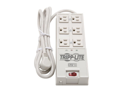 Tripp Lite TR-6 6 ft Cord 6 Outlets 2420 Joules Surge Suppressor