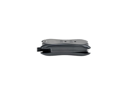 Tripp Lite TRAVELER3USB Protect It! 3-Outlet Travel-Size Surge Protector, 18-in. Cord, 1050 Joules, 2-USB Charging Ports
