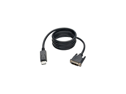 Tripp Lite DisplayPort to DVI Cable Adapter, DP with Latches, DP to DVI-D Single Link (M/M), DP2DVI, 6 ft.(P581-006)