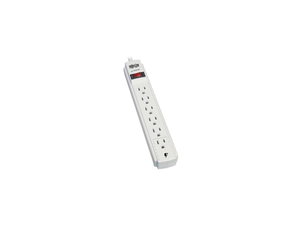 TRIPP LITE TLP606TAA 6 ft. 6 Outlets 790 joules Protect It! Surge Suppressor - TAA Compliant