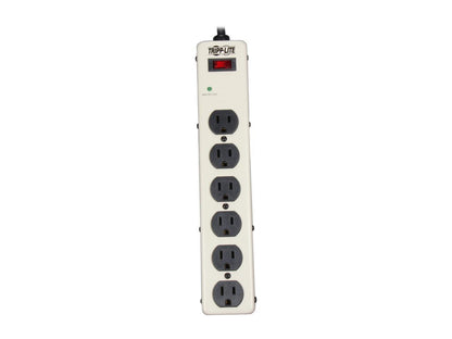TRIPP LITE PM6SN1 6 ft. 6 Outlets 900 Joules Commercial-Grade Surge Suppressor
