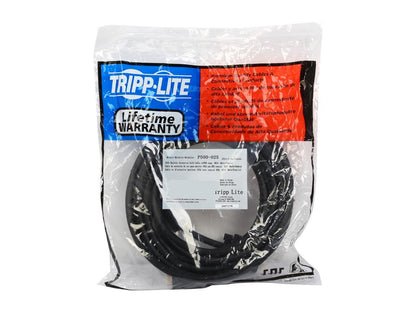 Tripp Lite VGA Coax High-Resolution Monitor Extension Cable with RGB Coax (HD15 M/F), 2048 x 1536 1080p, 25 ft. (P500-025)