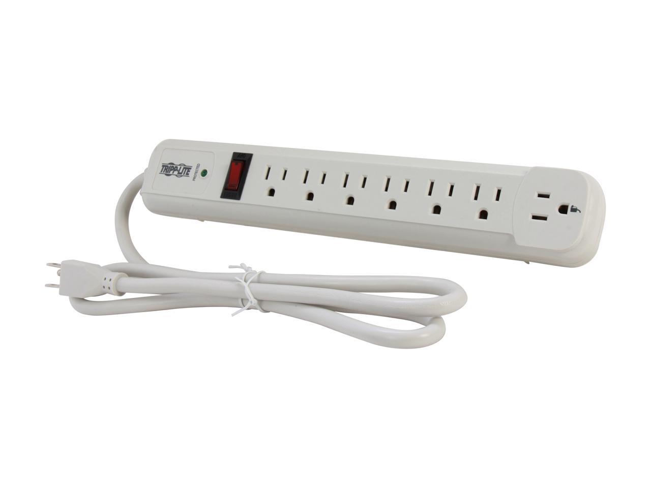 TRIPP LITE TLP74R 4 ft. 7 Outlets 1080 joules Surge Suppressor