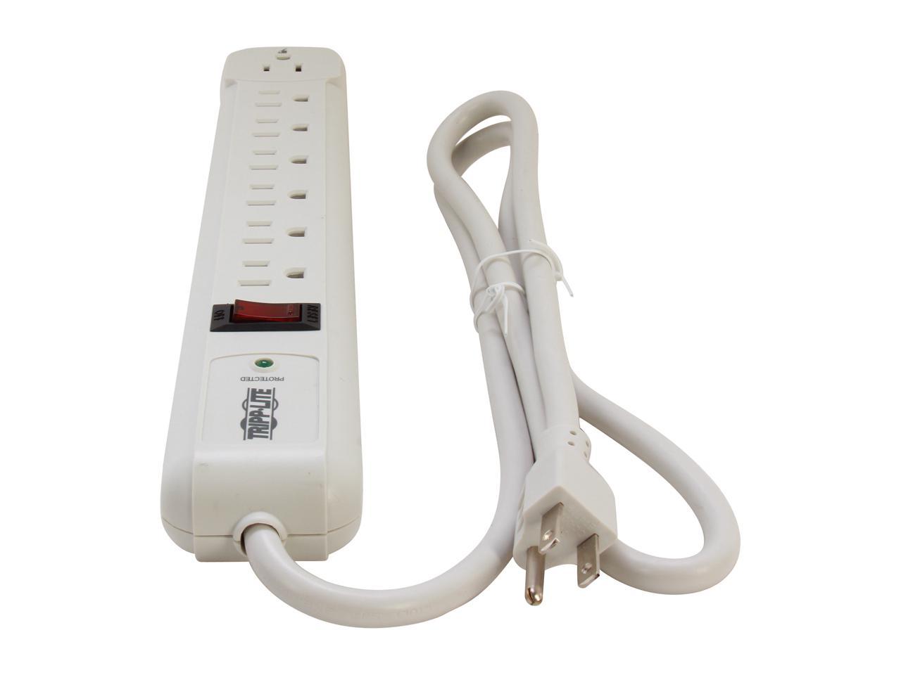TRIPP LITE TLP74R 4 ft. 7 Outlets 1080 joules Surge Suppressor