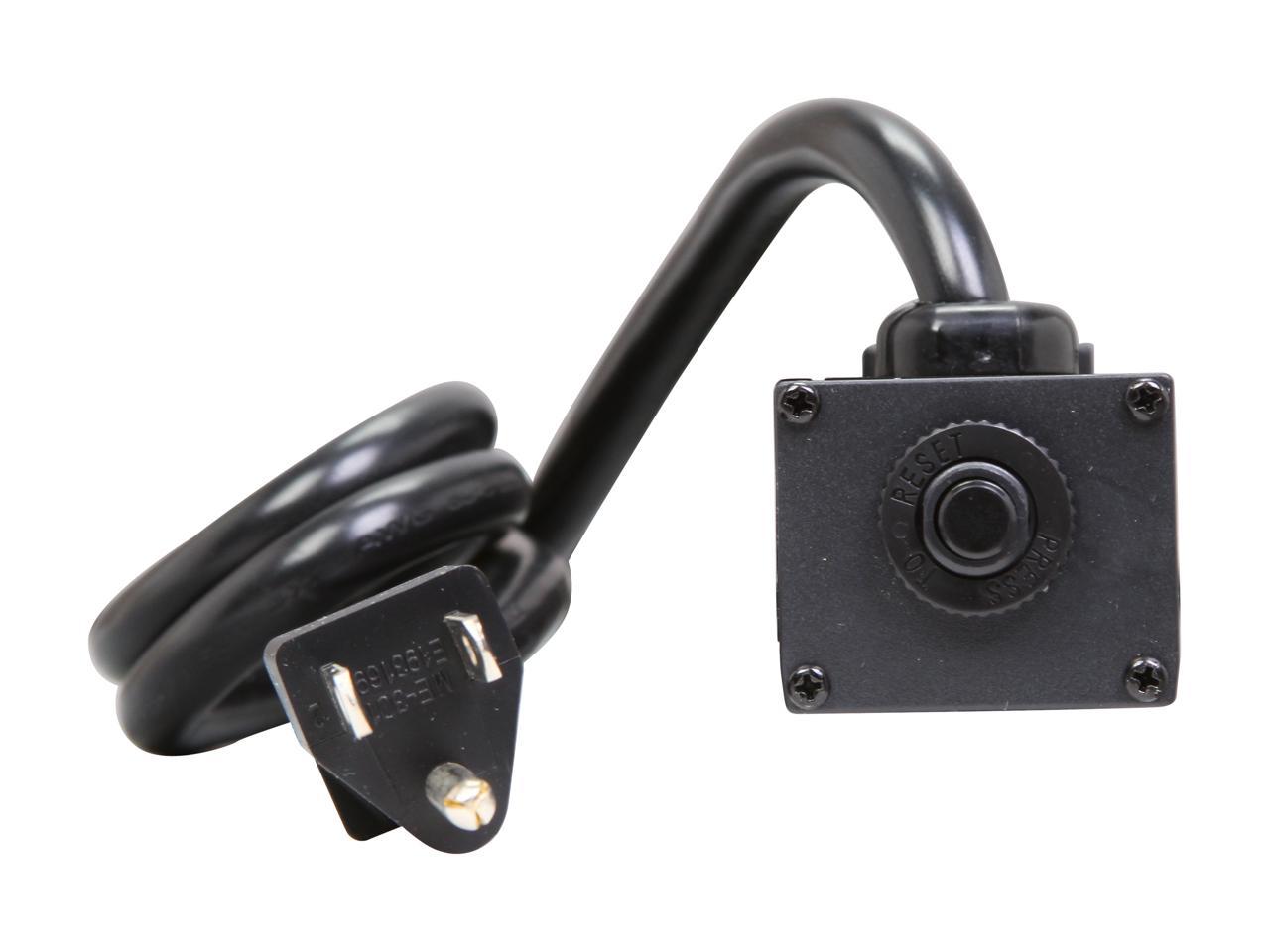 Tripp Lite PDUV15 Basic 0U 120V 15A 15.0 Feet Single-Phase PDU NEMA 5-15R Outlets, NEMA 5-15P Input Plug