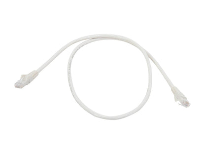 TRIPP LITE N201-003-WH 3 ft. Cat 6 White Gigabit Snagless Molded Patch Cable