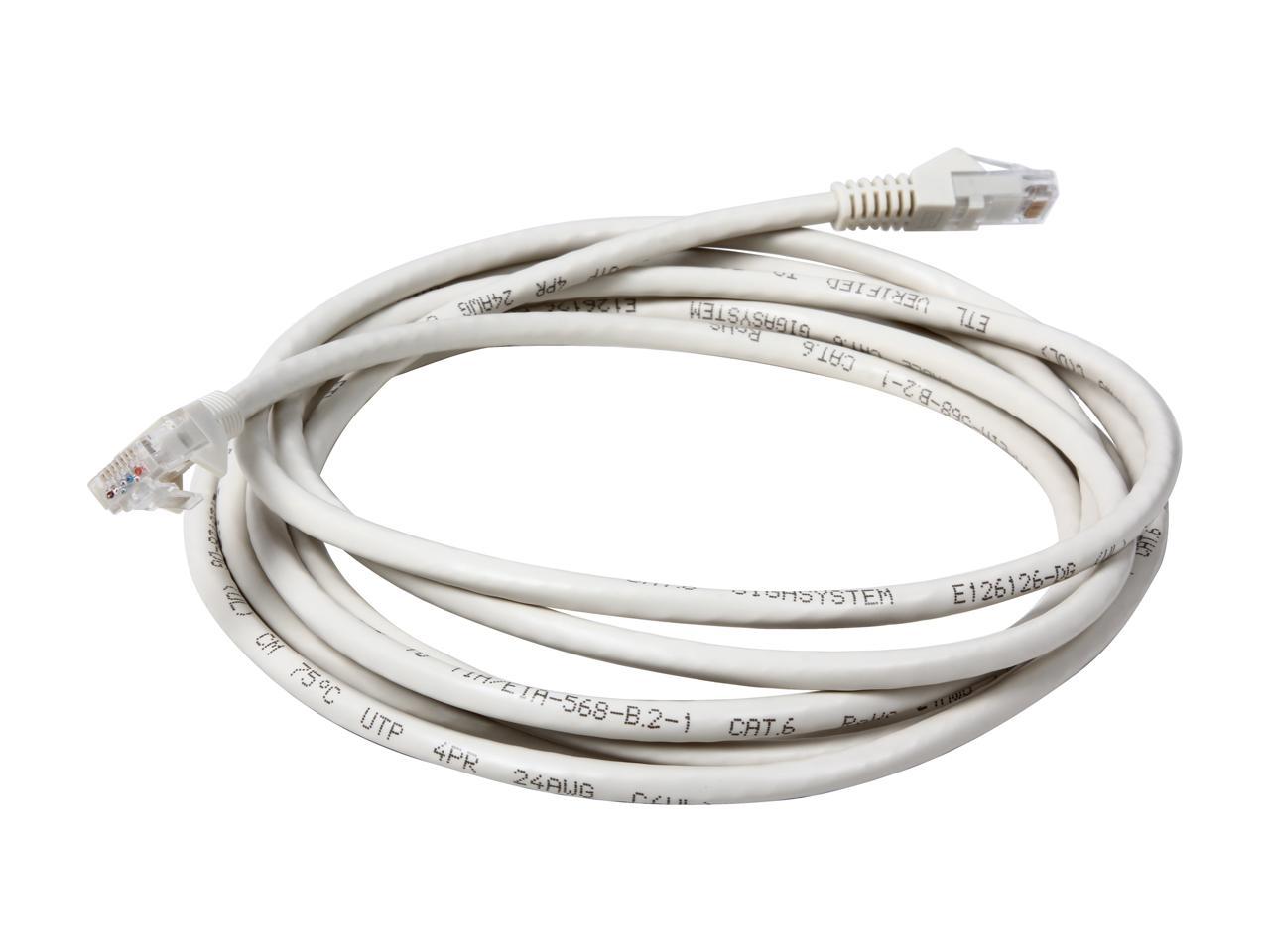 TRIPP LITE N201-010-WH 10 ft. Cat 6 White Network Cable